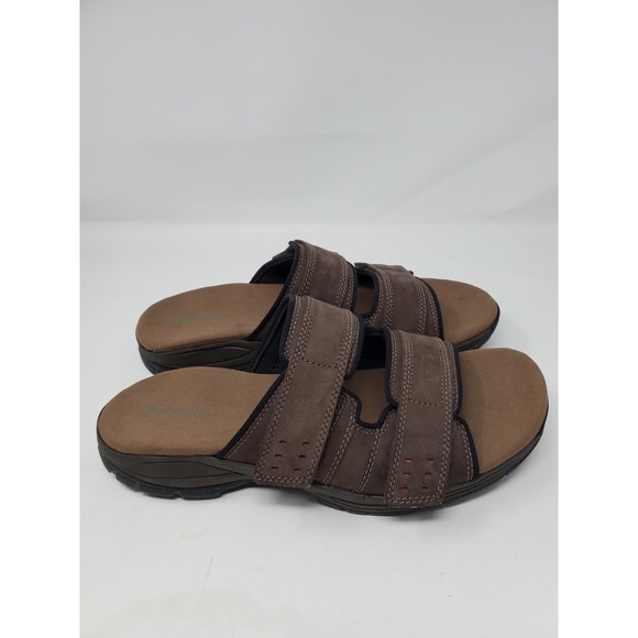 Dunham Men\'s Newport Slide Sandals CH0485 Size 13 Brown main image 4